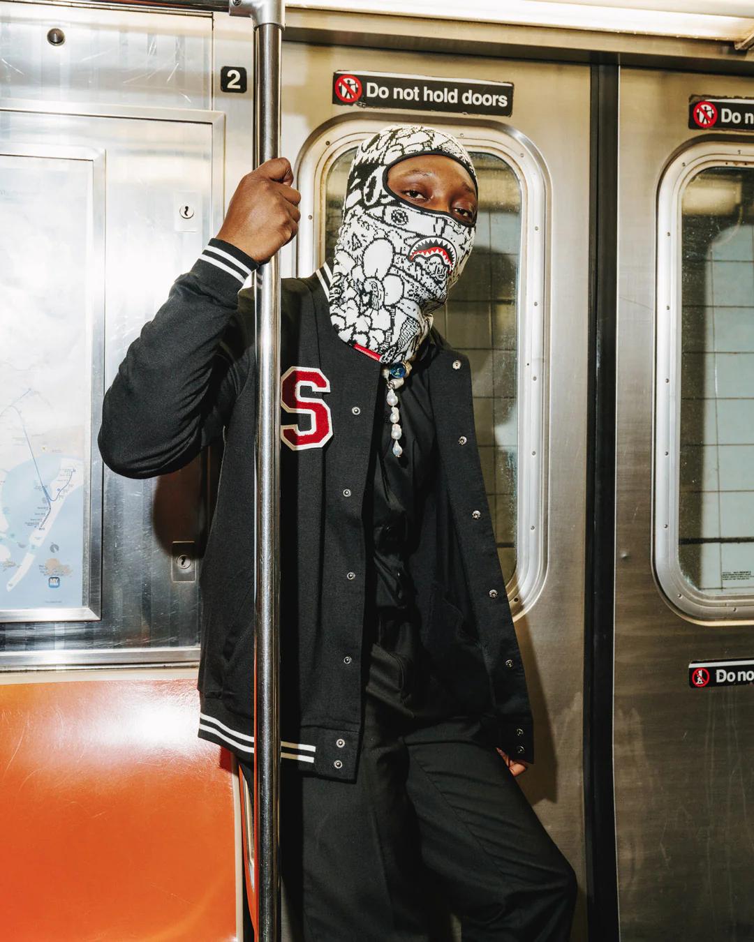 DOODLE SHARK SKI MASK | Sprayground Value