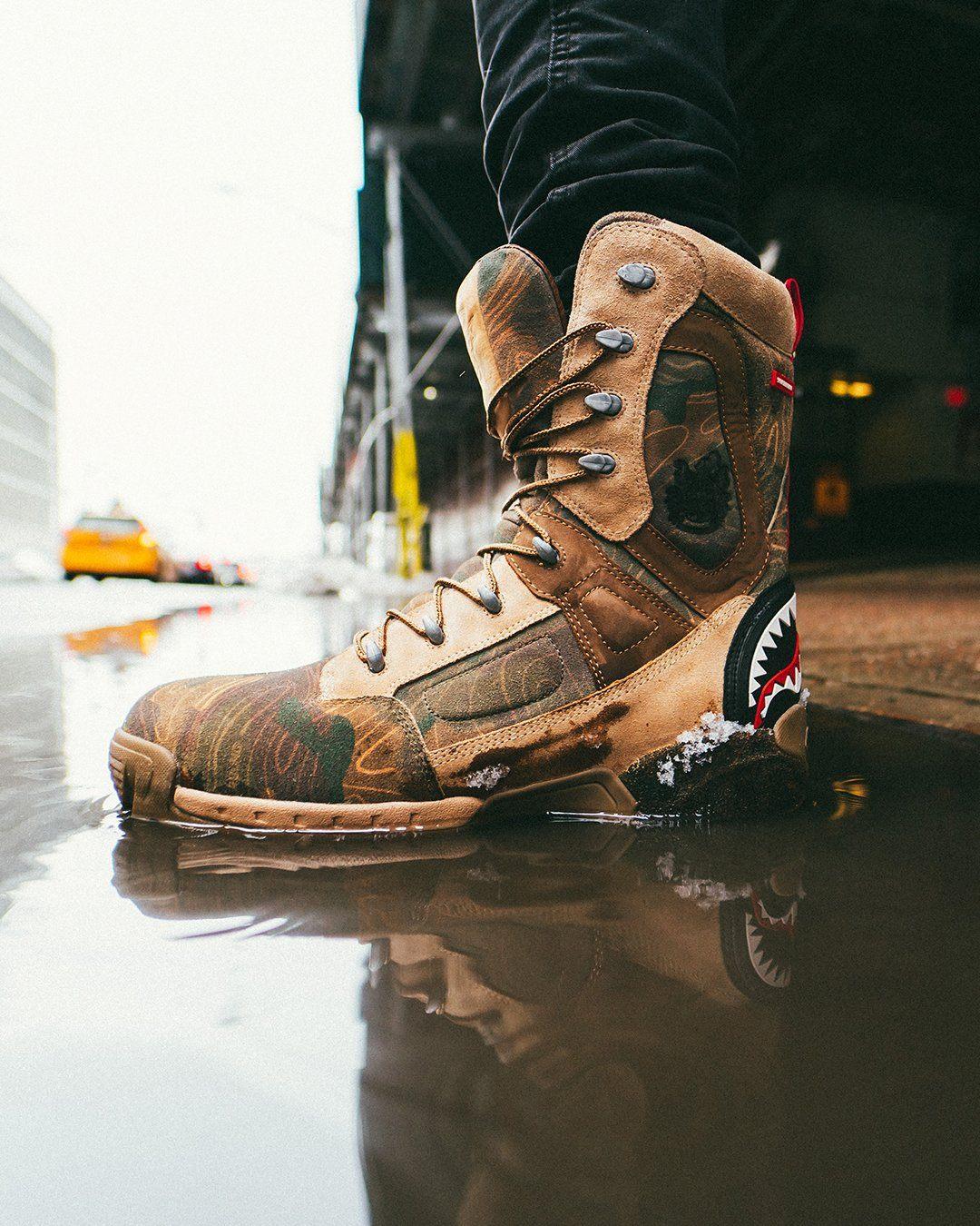 CAMO TERRAIN FUERZA COBRA PARATROOPER BOOTS - MADE IN COLOMBIA NUMBERE | Sprayground Signature