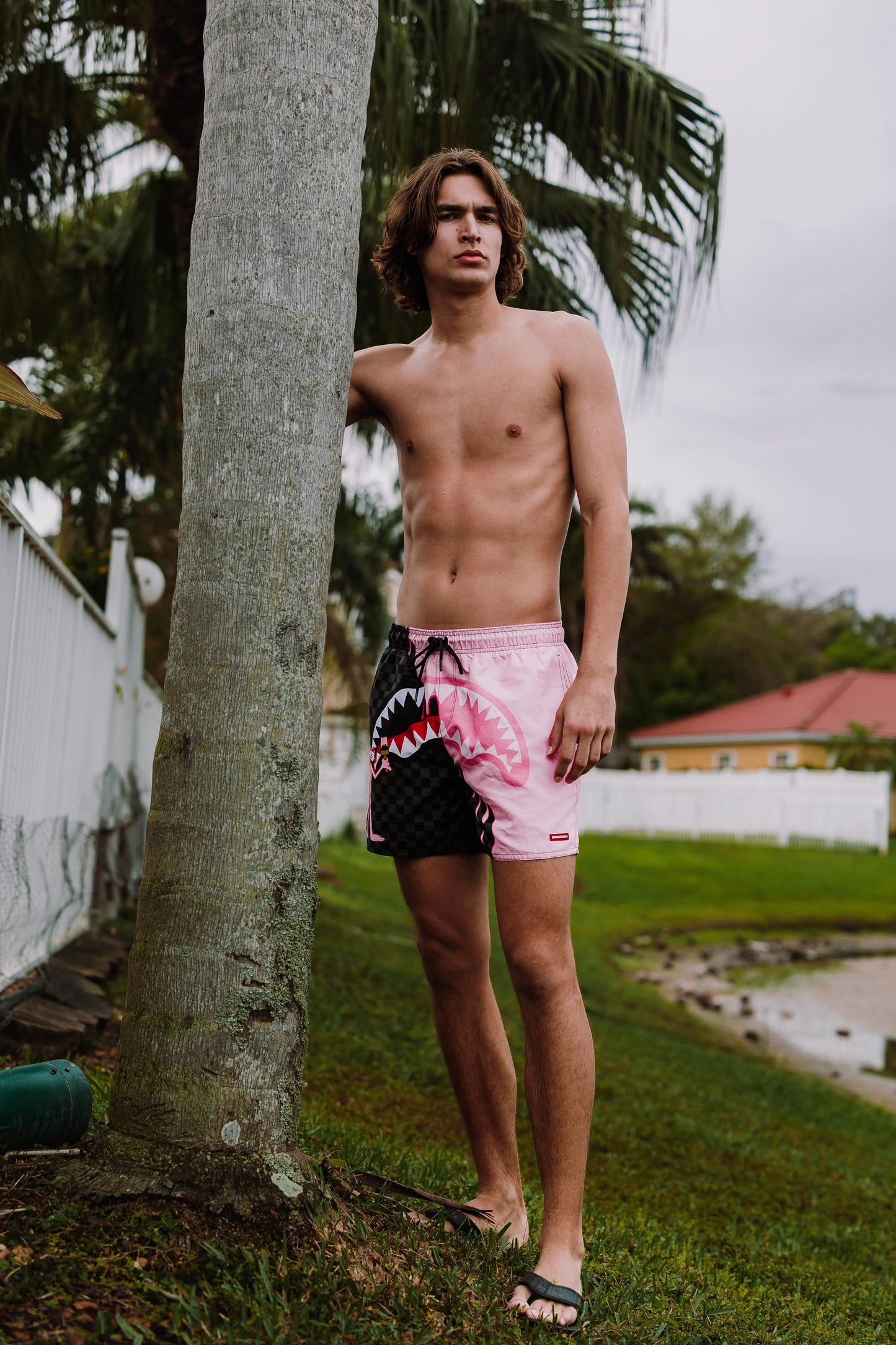 PINK PANTHER PINK PAINTER SWIM SHORTS | Sprayground Best Seller