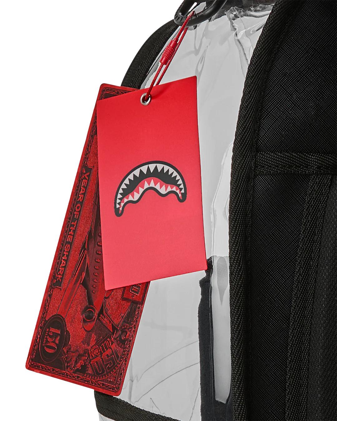 SHARK CENTRAL - CLEAR BACKPACK | Sprayground Quality