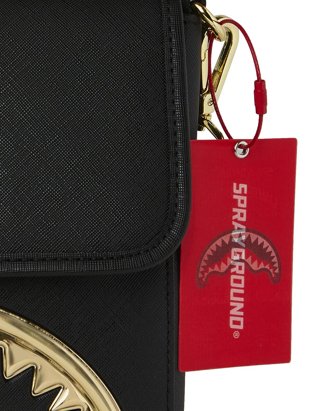 GOLDHEART SHARK DRIP MESSENGER SLING | Sprayground Essential