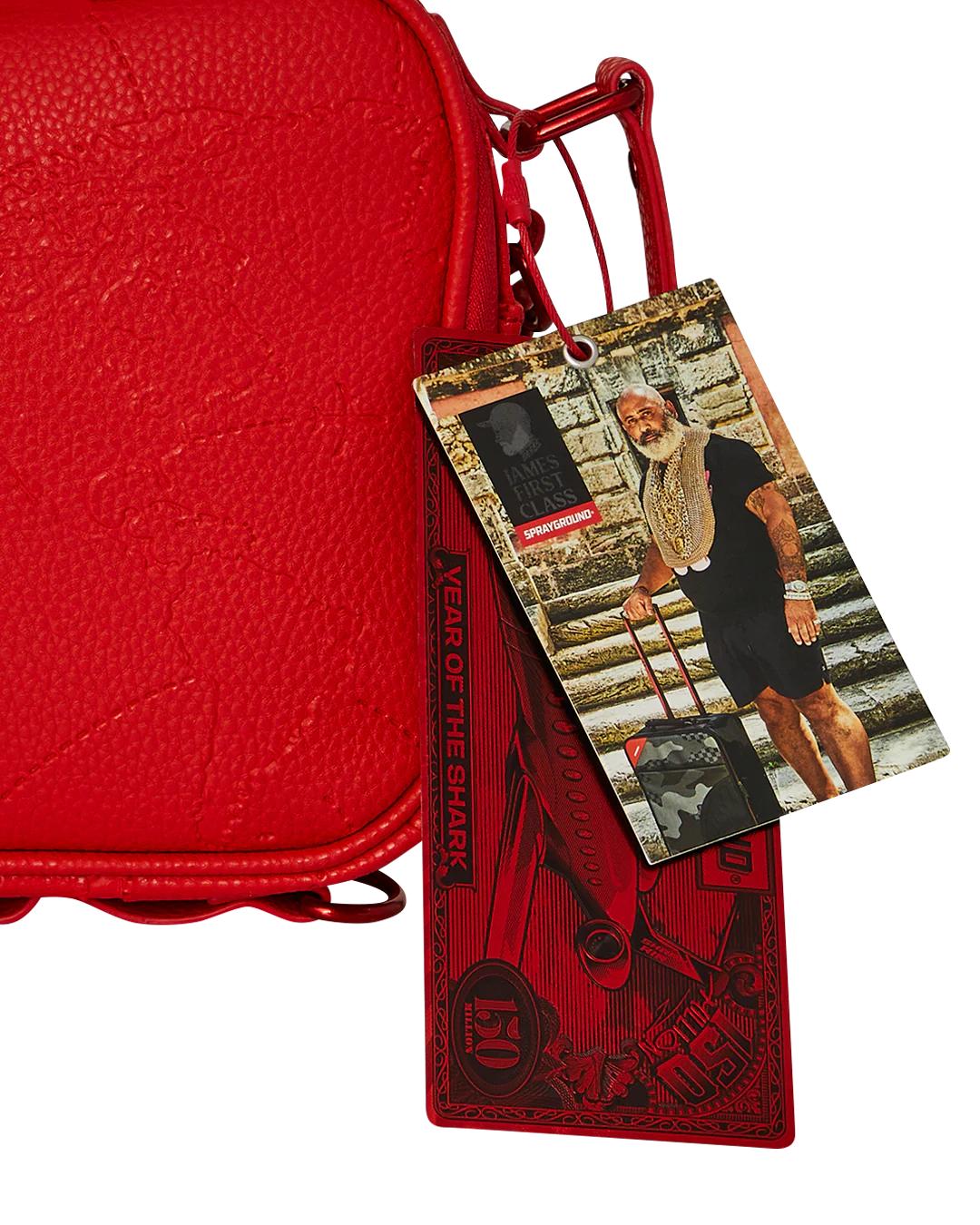 JAMES FIRST CLASS RUBY RED CROSSBODY | Sprayground Featured