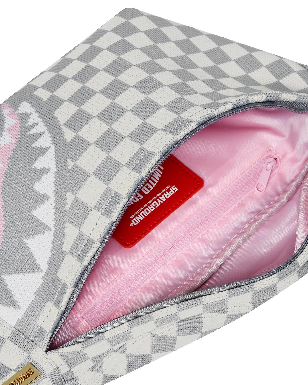 KNIT SHARKS IN PARIS IN CREAM SAVVY CROSSBODY | Sprayground Value