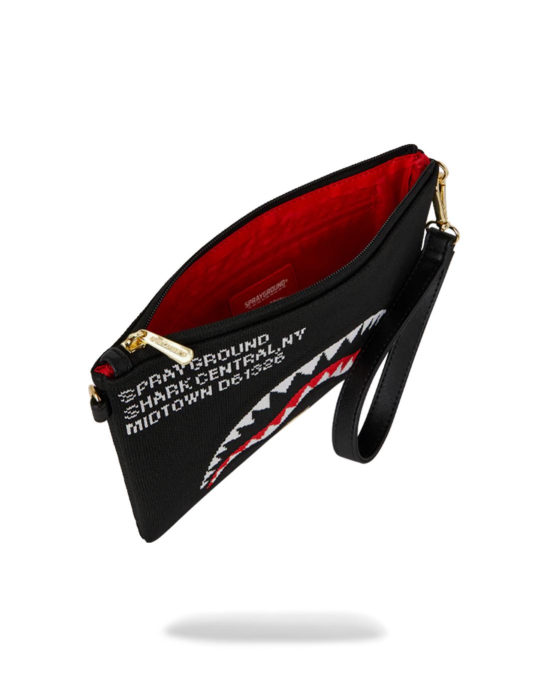 SHARK CENTRAL AEROFLEX CROSSOVER CLUTCH | Sprayground Best Seller