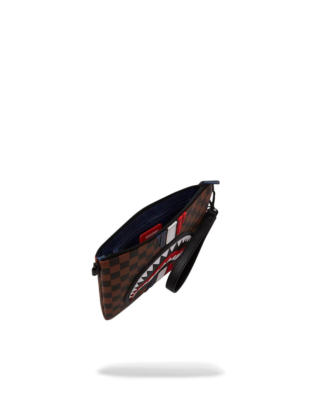 SHARKS IN PARIS GT CROSSOVER CLUTCH | Sprayground Signature