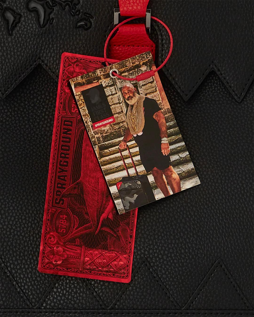 JAMES FIRST CLASS GLOBAL TAKEOFF SPIRKIN HANDBAG | Sprayground Featured