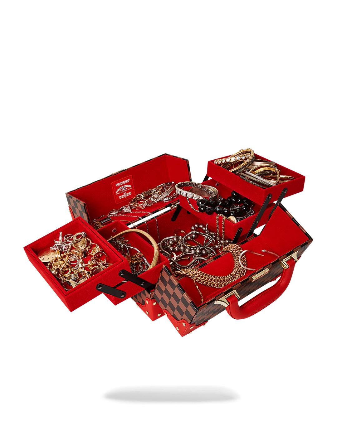 ALL OR NOTHING SHARKS IN PARIS JEWELRY CASE | Sprayground Signature