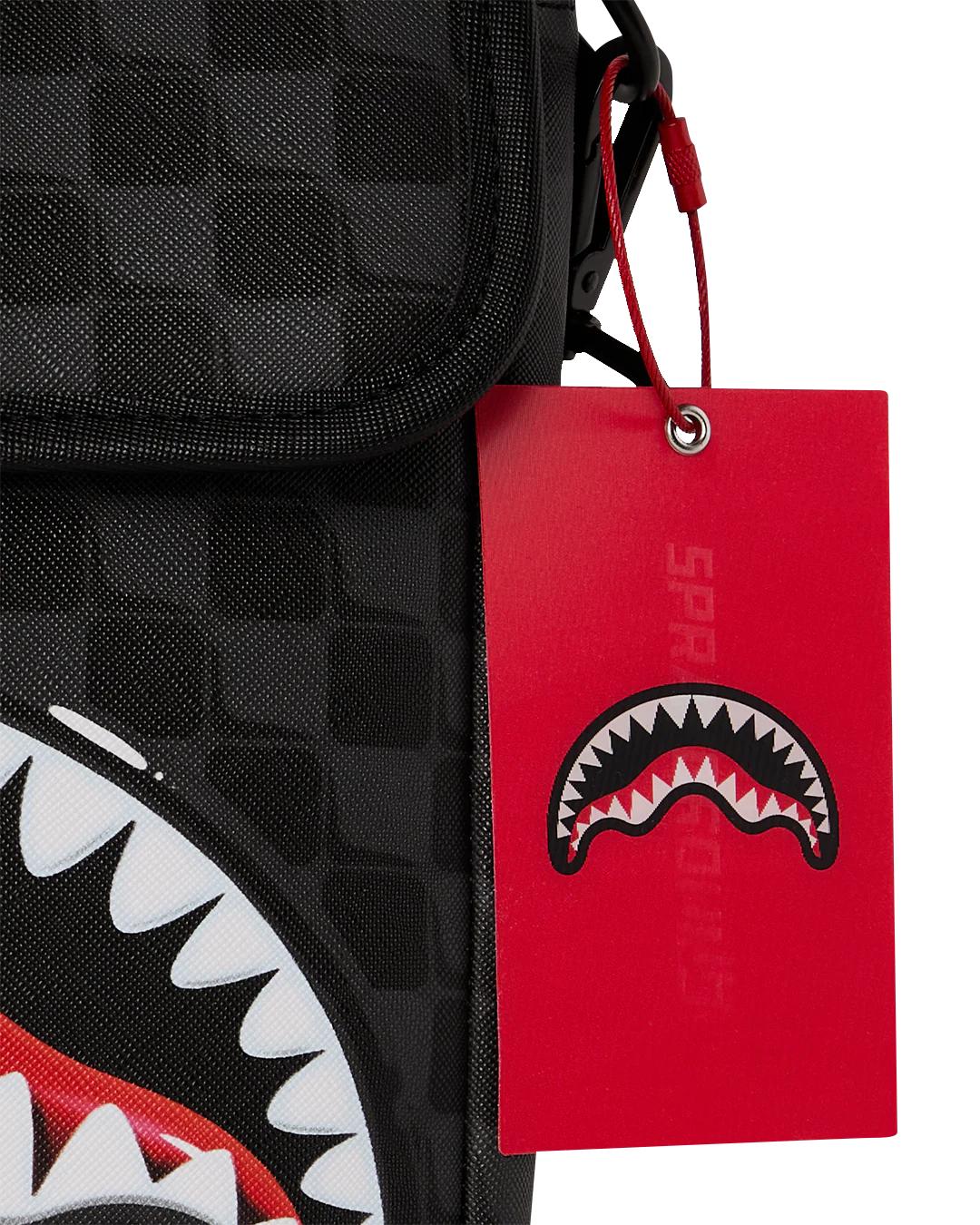 SHARKS IN PARIS HYPER PUFF MESSENGER SLING | Sprayground Featured
