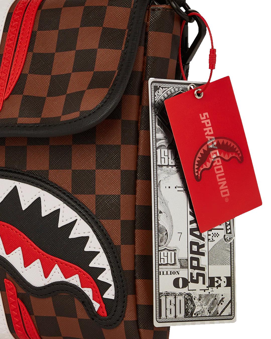 SHARKS IN PARIS GT MESSENGER SLING BAG | Sprayground Value