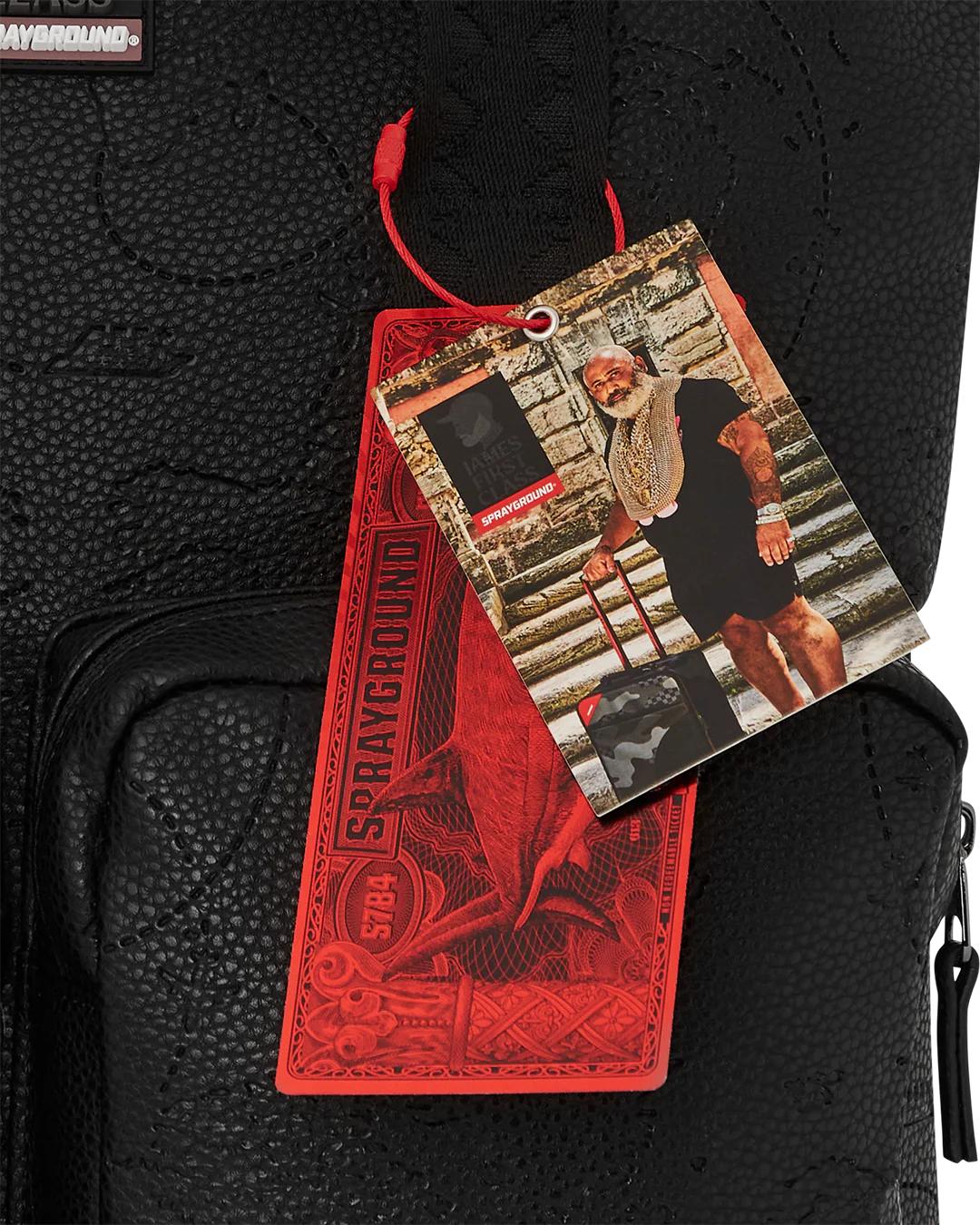 JAMES FIRST CLASS TYCOON TRAVELER CROSSOVER MESSENGER BAG | Sprayground Best Seller