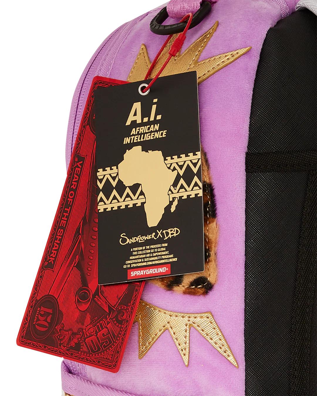 A.I. AFRICAN INTELLIGENCE PARADIGM OF THE PYRAMID BACKPACK - SANDFLOWE | Sprayground Classic