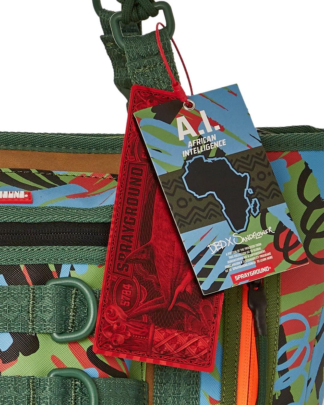 A.I. SPECIAL OPS CARGO TOTE | Sprayground Signature