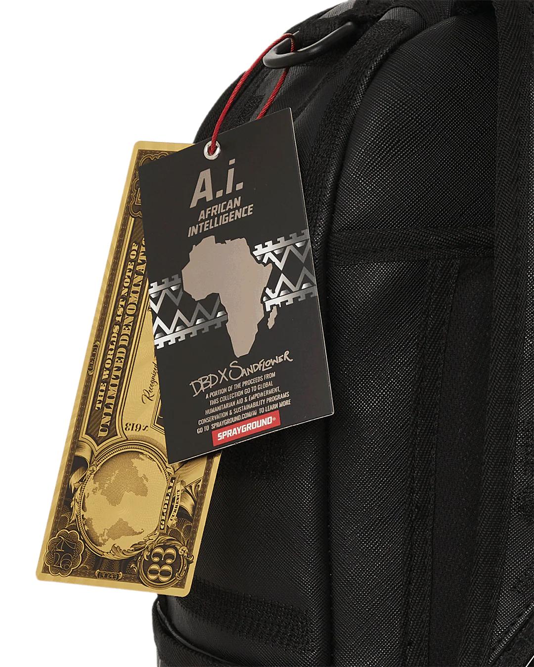 AFRICAN INTELLIGENCE 9 APEX GENIUS BACKPACK - SANDFLOWER COLLAB | Sprayground Premium