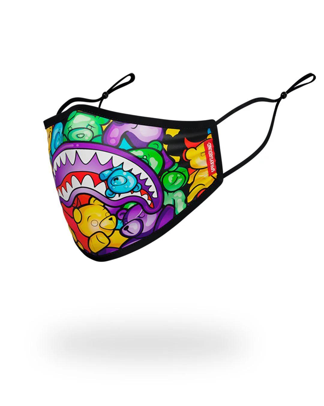 ADULT GUMMY LIPS FORM FITTING FACE MASK | Sprayground Recommended
