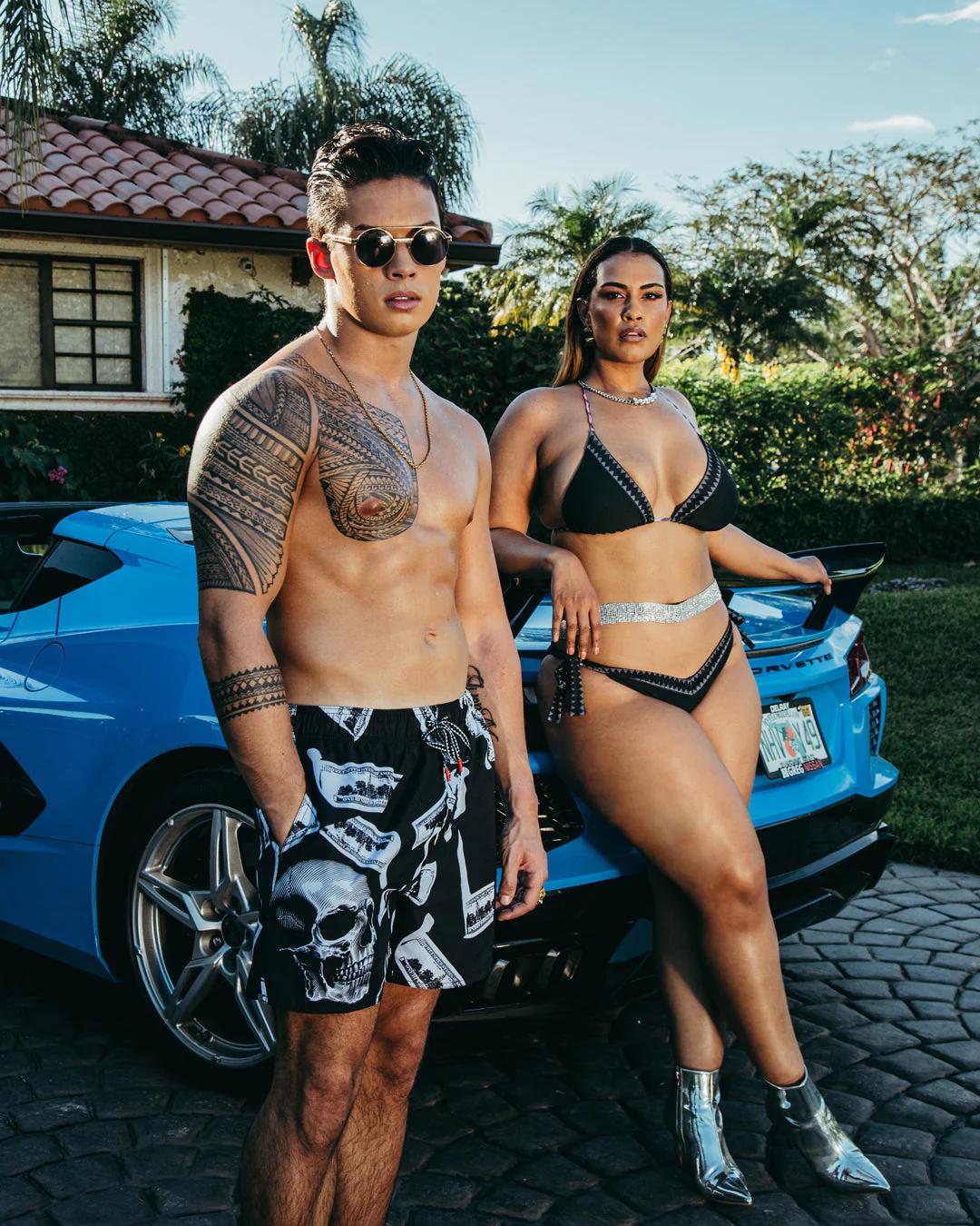 MONEY NIGHT SHOTO SWIM TRUNKS | Sprayground Great Value