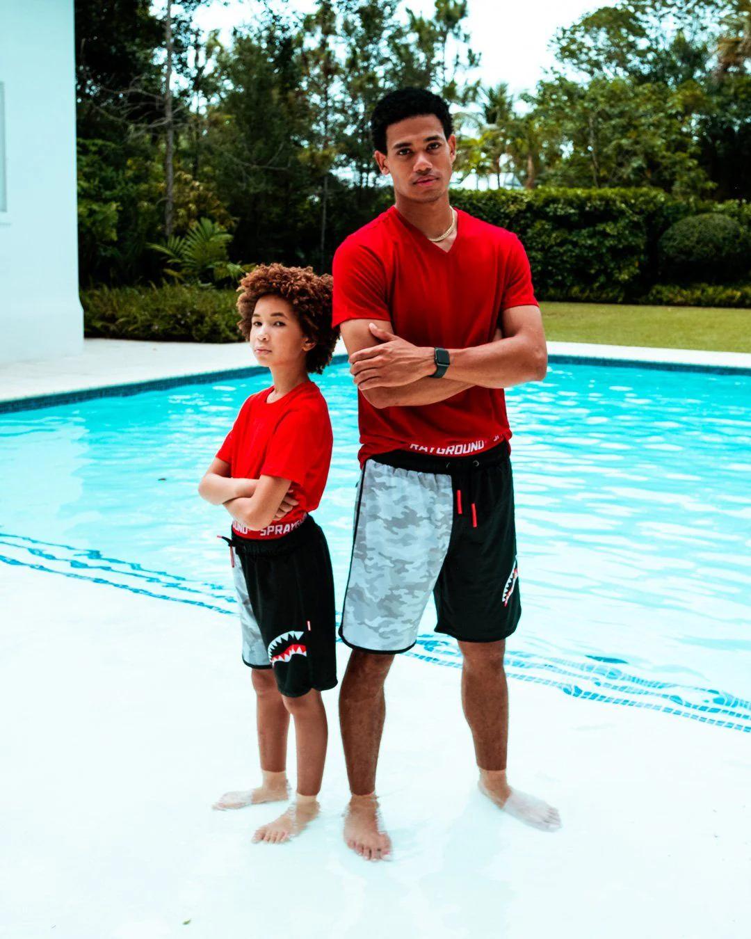 KIDS DAMAGE CONTROL SWIM TRUNKS | Sprayground Latest