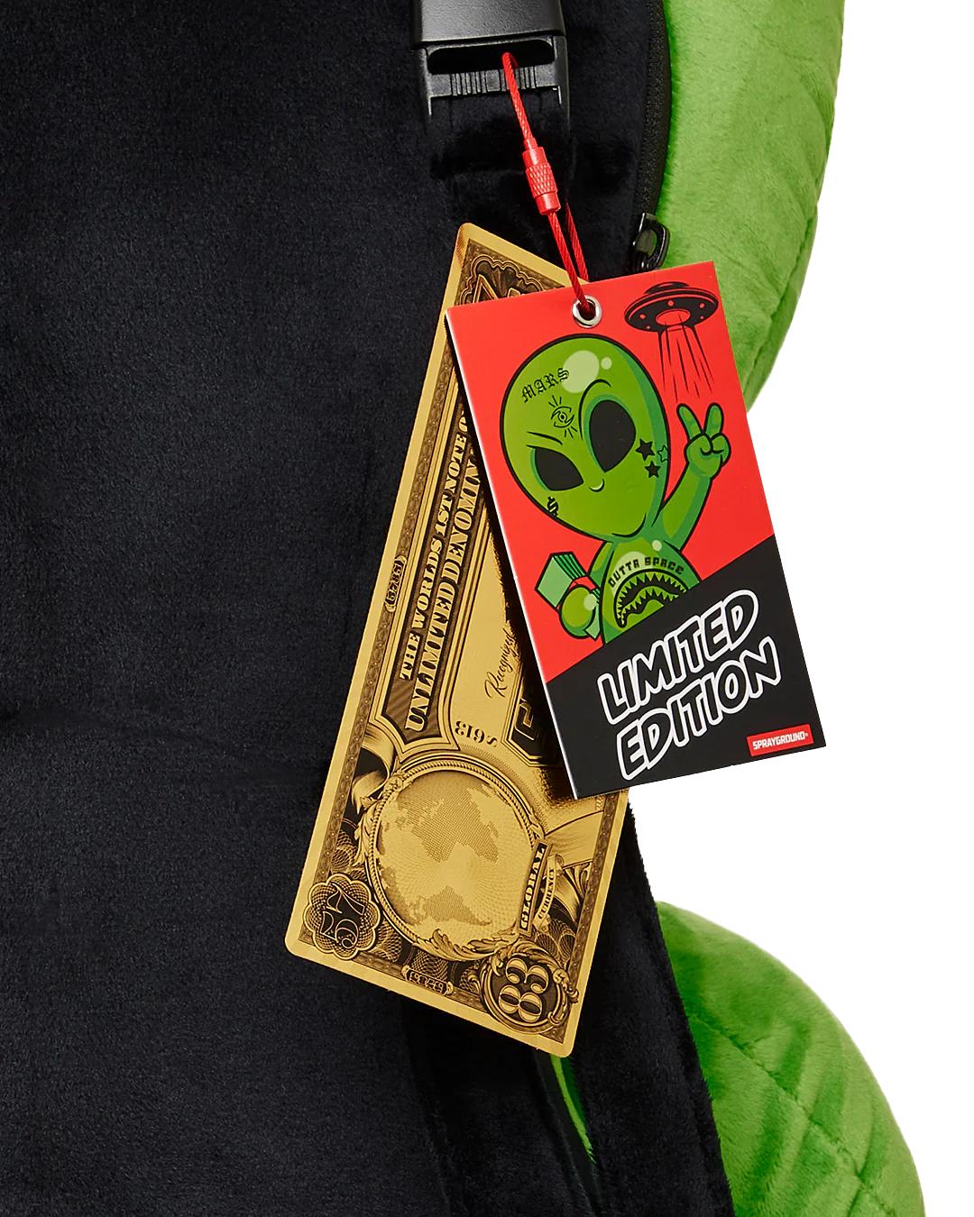 ALIEN PLUSH BACKPACK | Sprayground Recommended