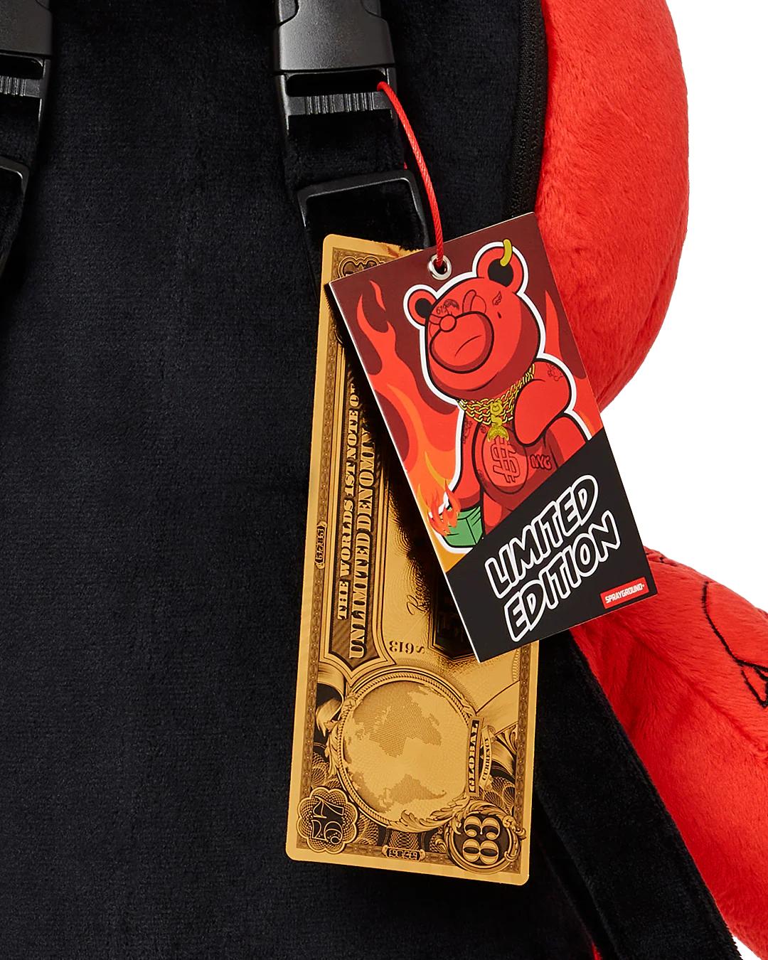 DIABLO PLUSH TEDDYBEAR BACKPACK | Sprayground Exclusive