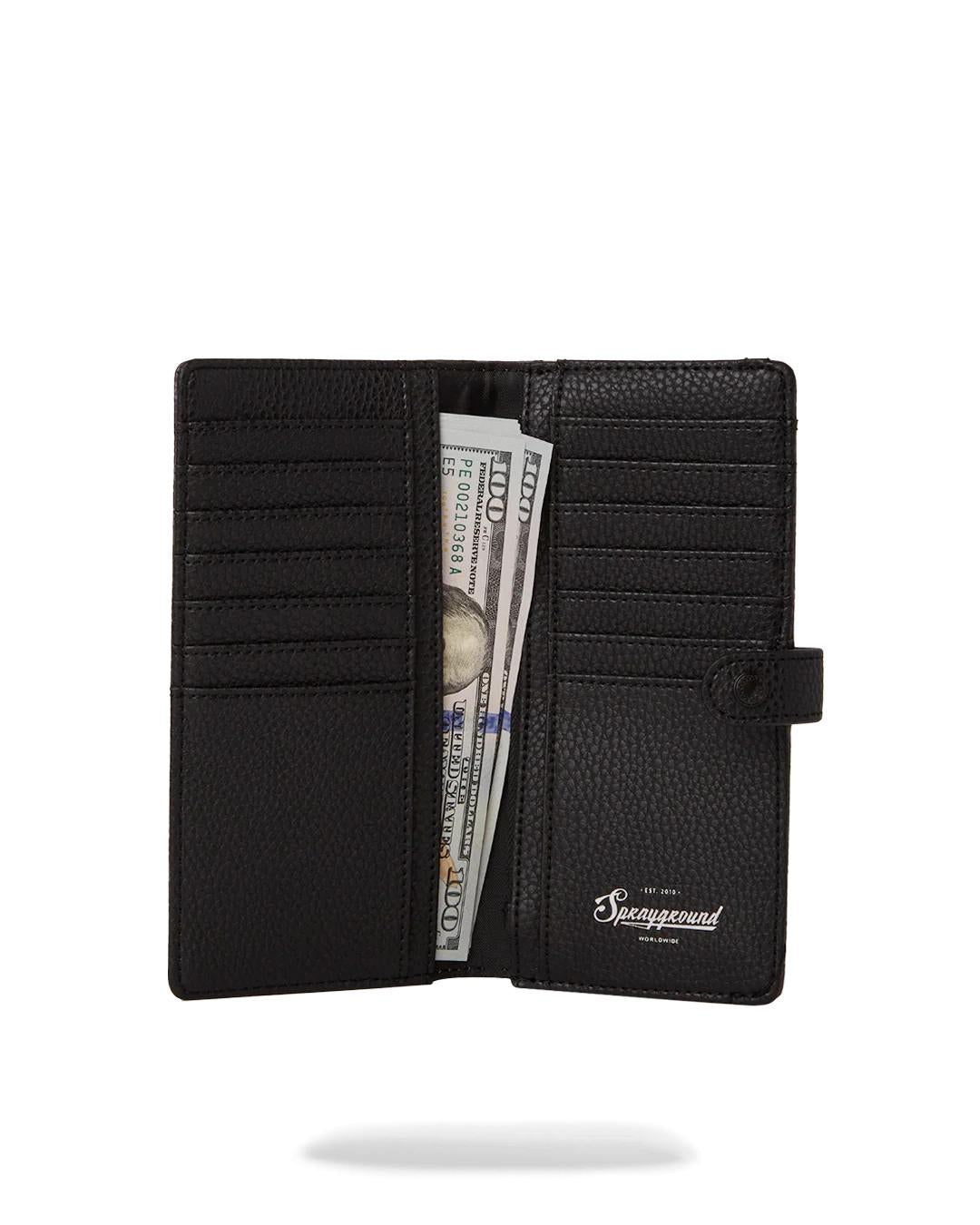 3DSG THUNDERCLAP LONG SINGLE-FOLD WALLET | Sprayground New