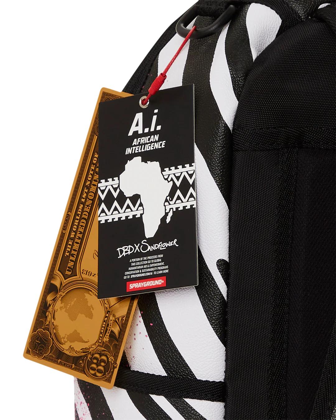 A.I.8 AFRICAN INTELLIGENCE MOTHERLAND LOVE BACKPACK (DLXV) | Sprayground Essential