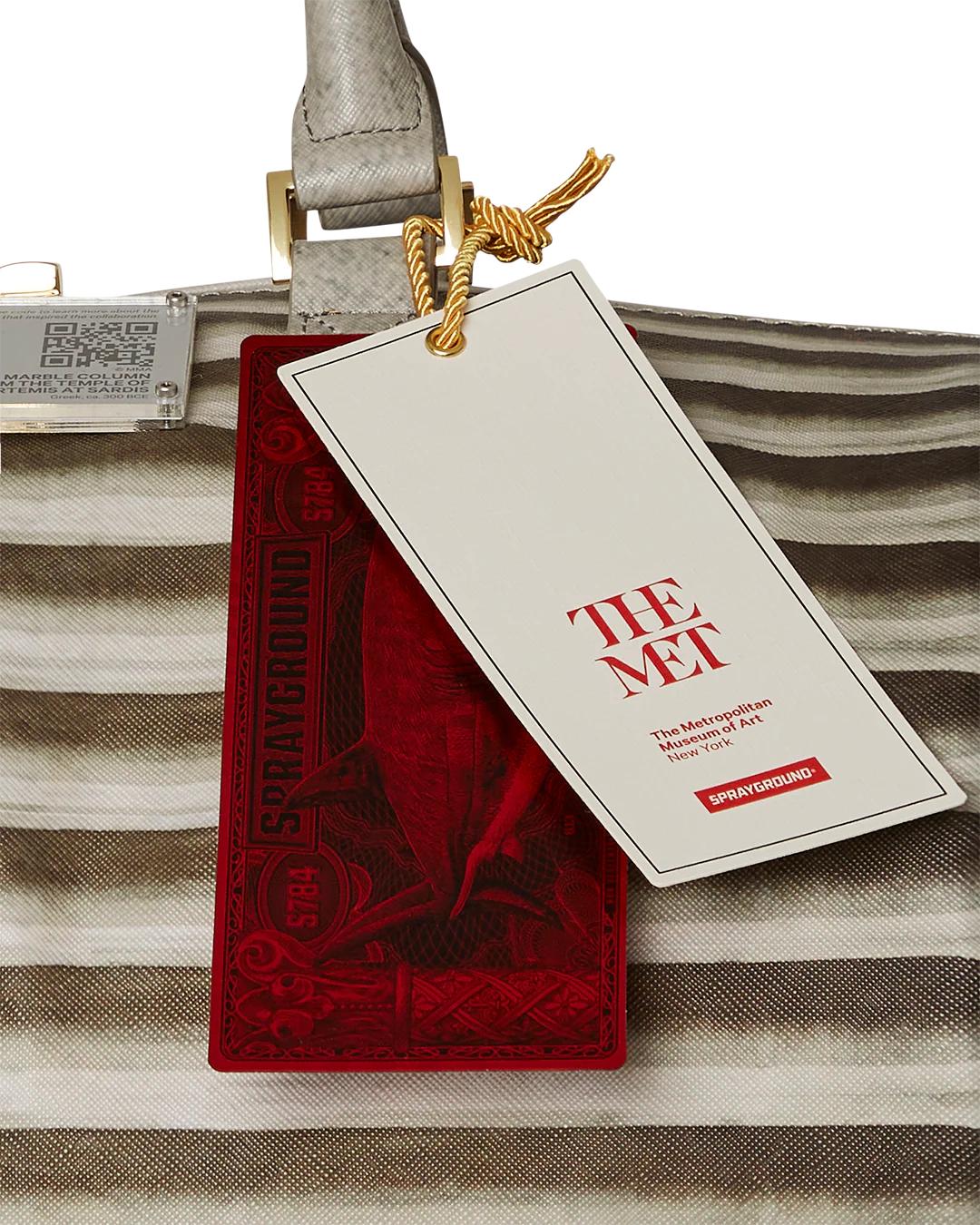 THE MET GREEK TEMPLE OF SARDIS COLUMN DUFFLE | Sprayground Essential