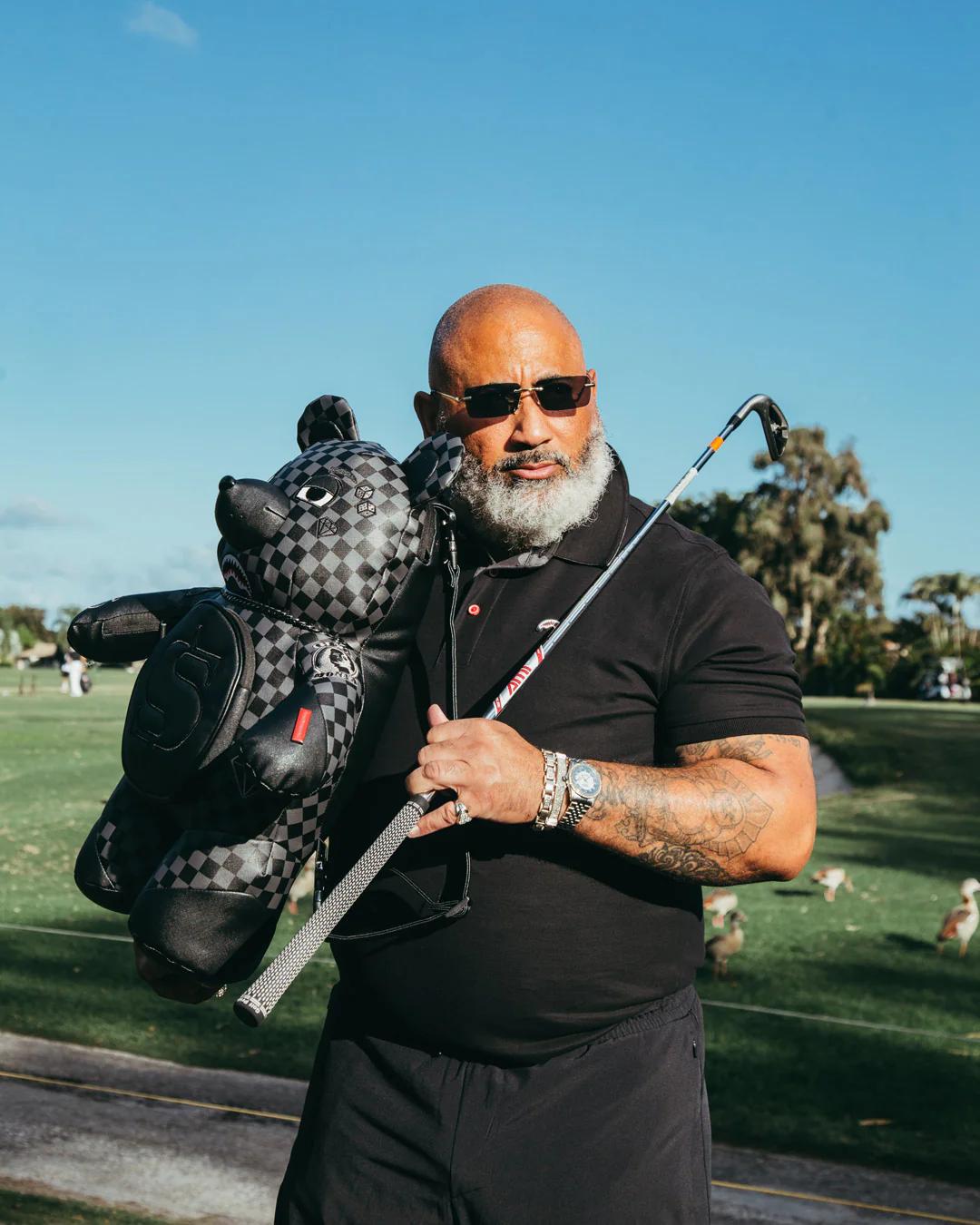 HENNY AIIR TO THE THRONE MONEYBEAR TEDDYBEAR BACKPACK | Sprayground Great Value