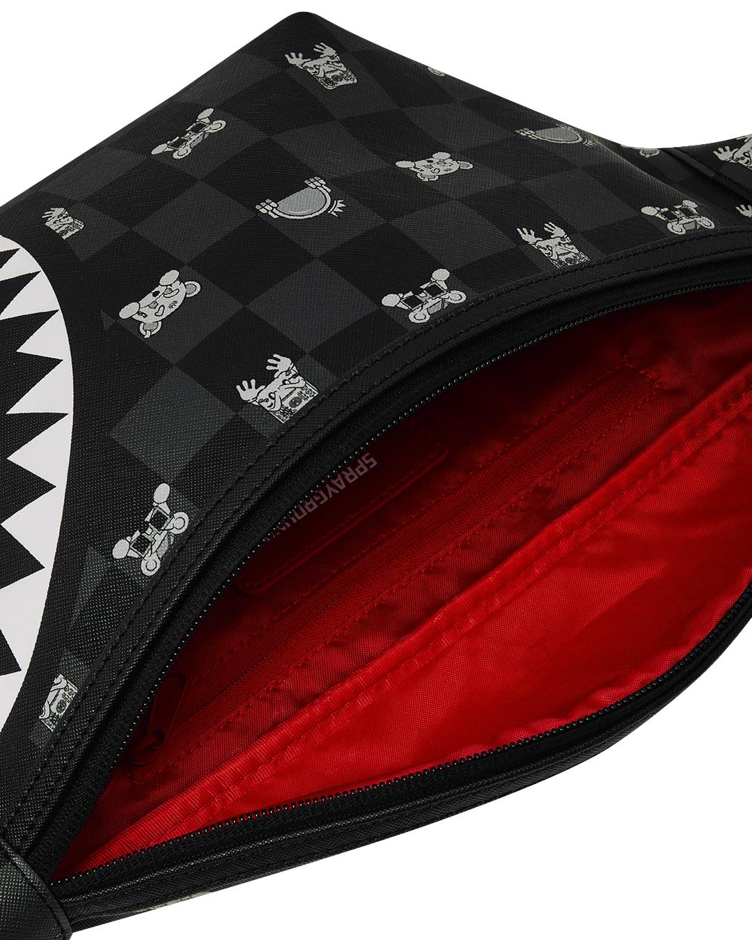 SHARK MOB HIDEOUT SAVVY CROSSBODY | Sprayground Featured