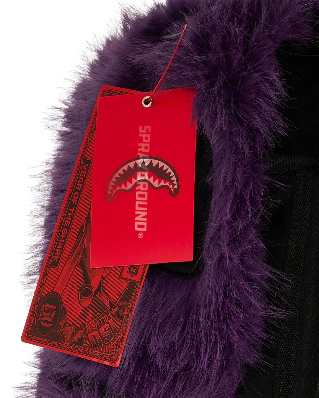 FURZILLA SHARK (PURP) BACKPACK | Sprayground Quality