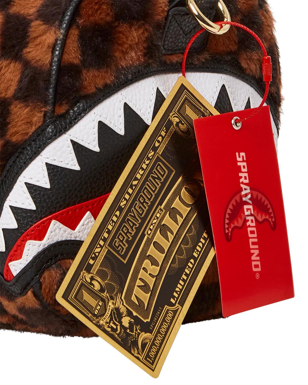 FURRR SHARKS IN PARIS MINI DUFFLE | Sprayground Quality