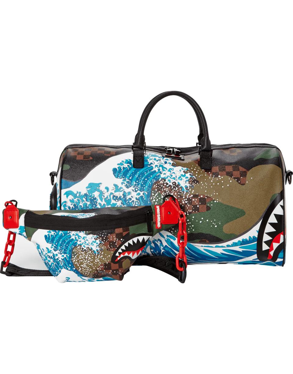 CAMOKAWA WAVE SHARK CROSSBODY | Sprayground Quality