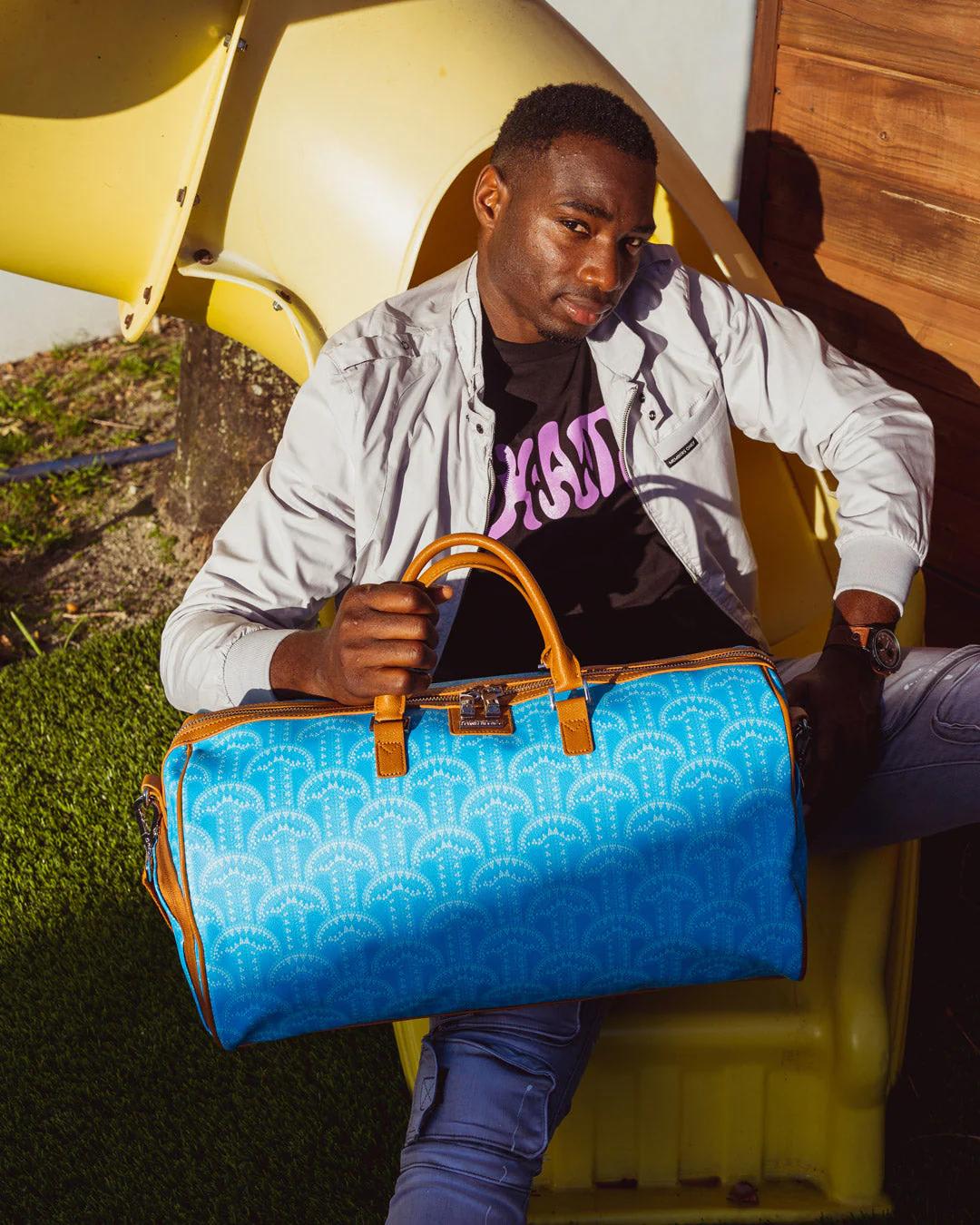 ILLUCHAINS TURQ DUFFLE | Sprayground Classic