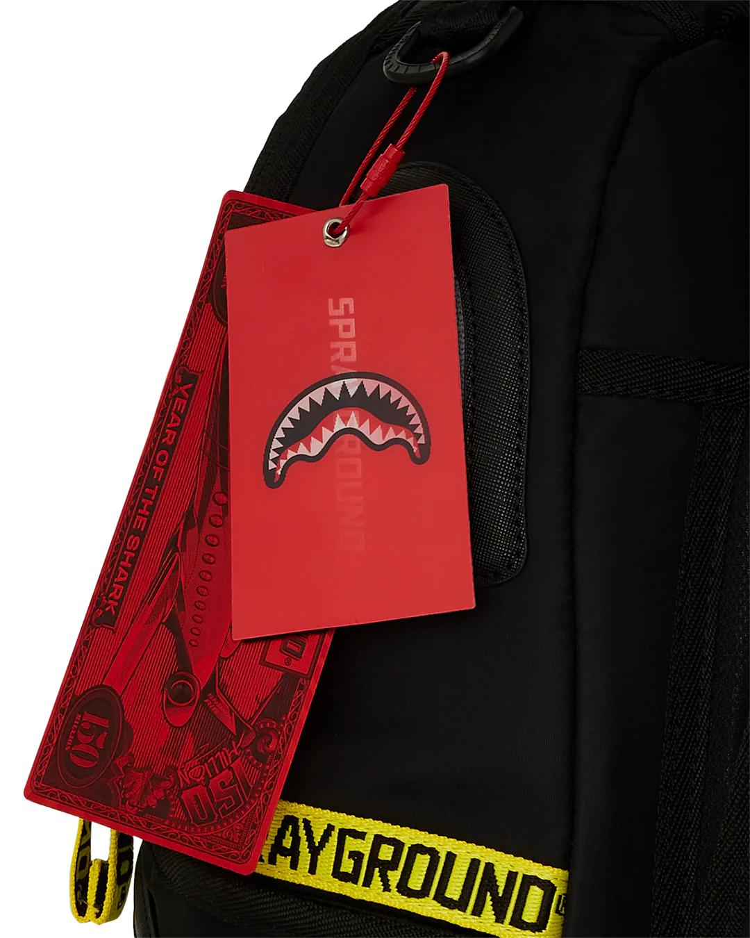 SHARK CENTRAL PARACHUTE DLX SATIN BACKPACK | Sprayground Recommended