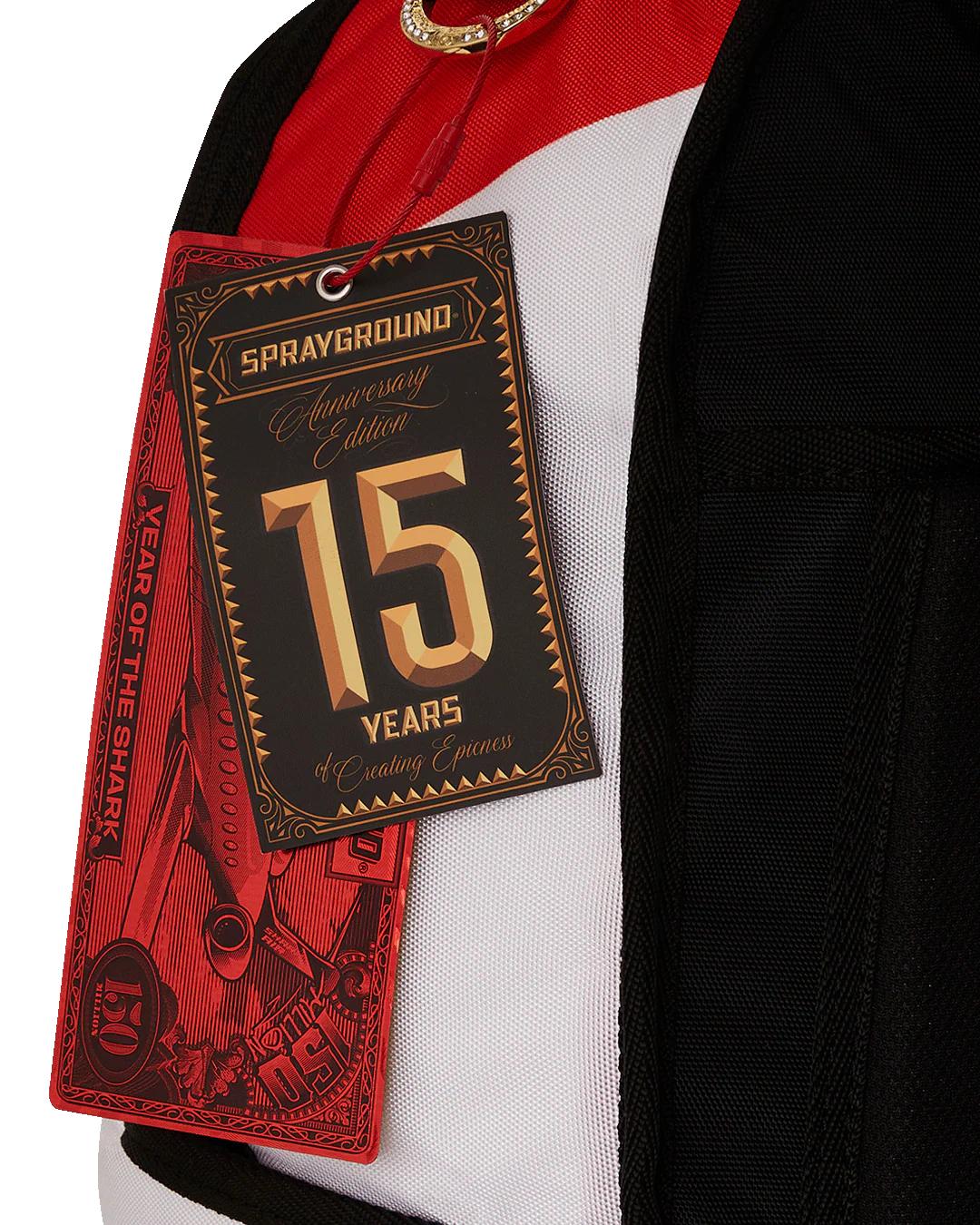 THE SCROLL OF 15 YEARS DLXV BACKPACK (SUPER RARE) | Sprayground Essential
