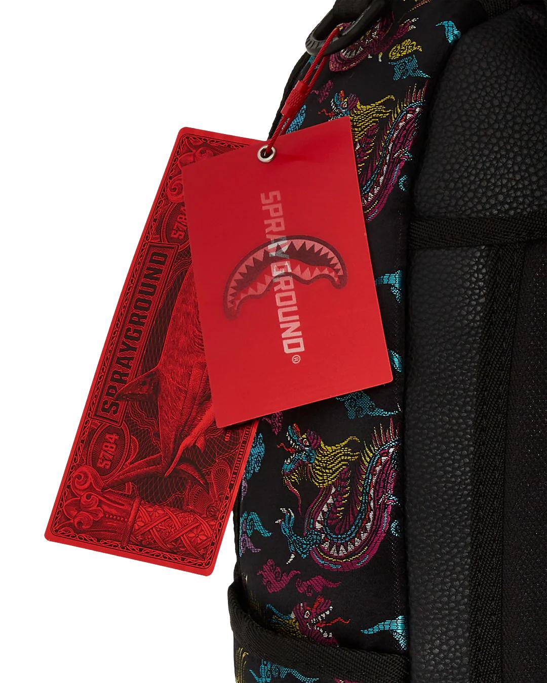 EMBROIDERED DRAGONS DLX BACKPACK | Sprayground Value