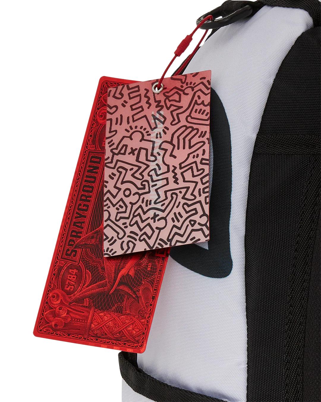 KEITH HARING WHASSUP ALIEN DLX BACKPACK | Sprayground Exclusive