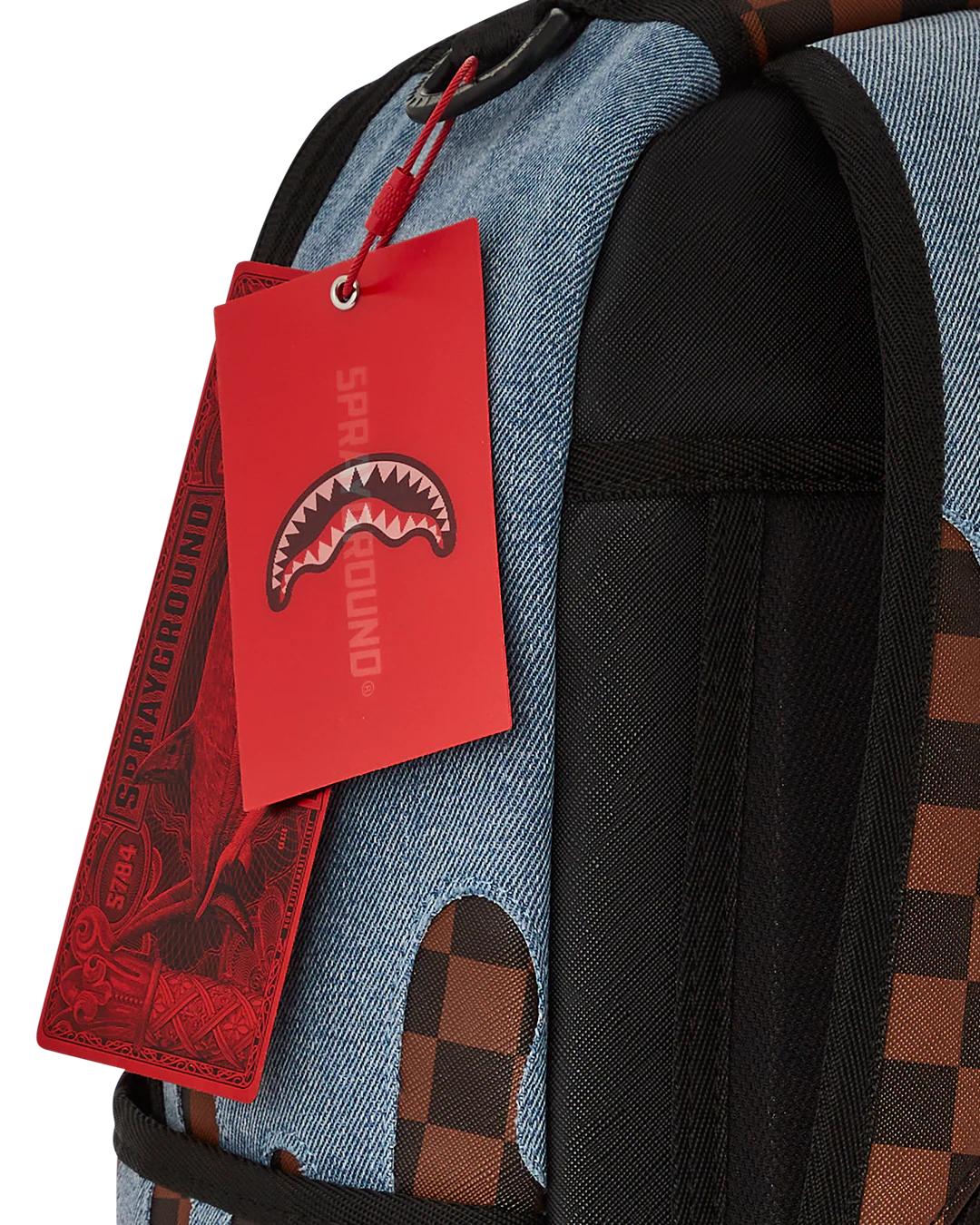 FABRIC HOUSE SHARK DRIP BACKPACK | Sprayground Signature