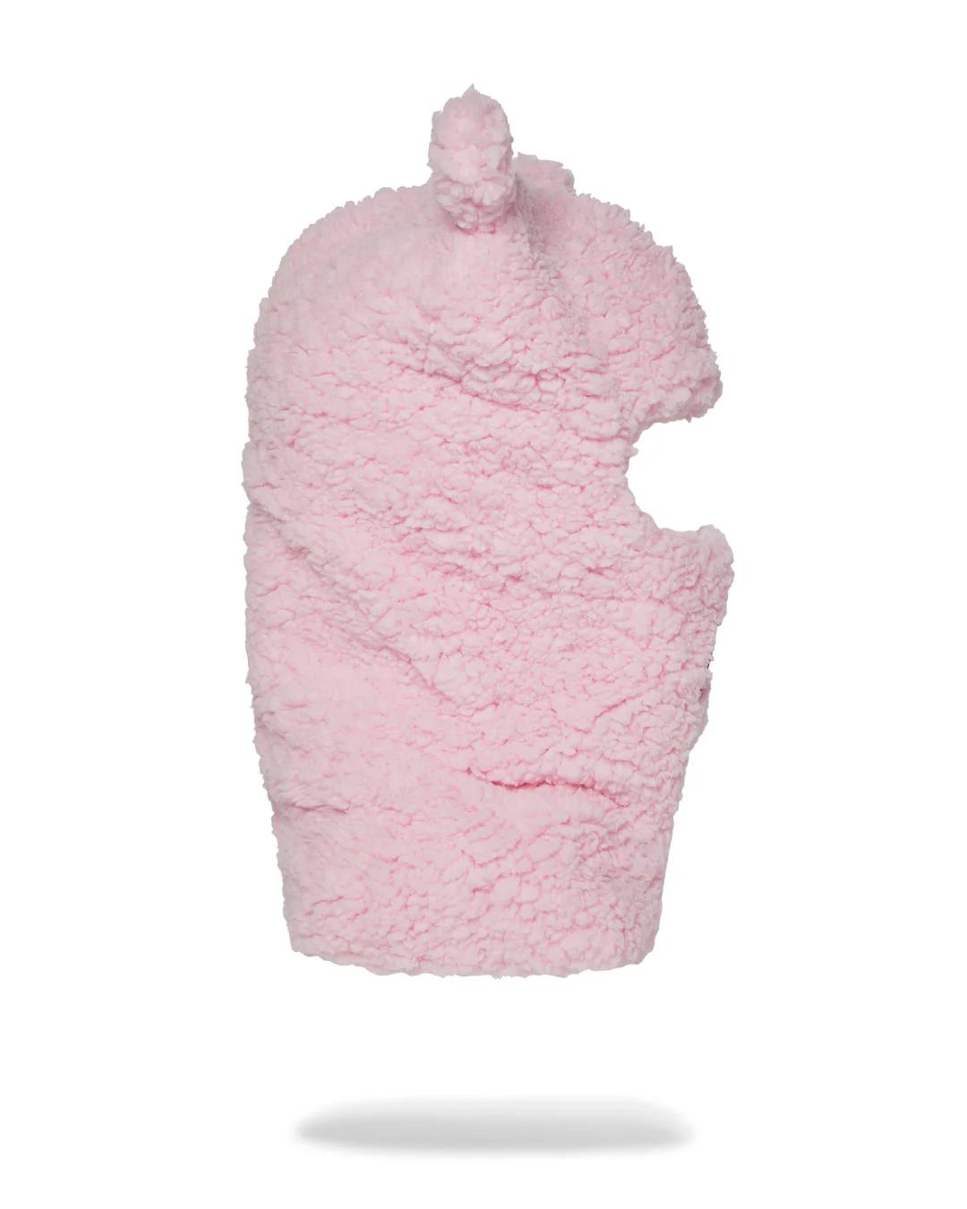 PINK FLEECE BEAR EARS SKI MASK | Sprayground Premium