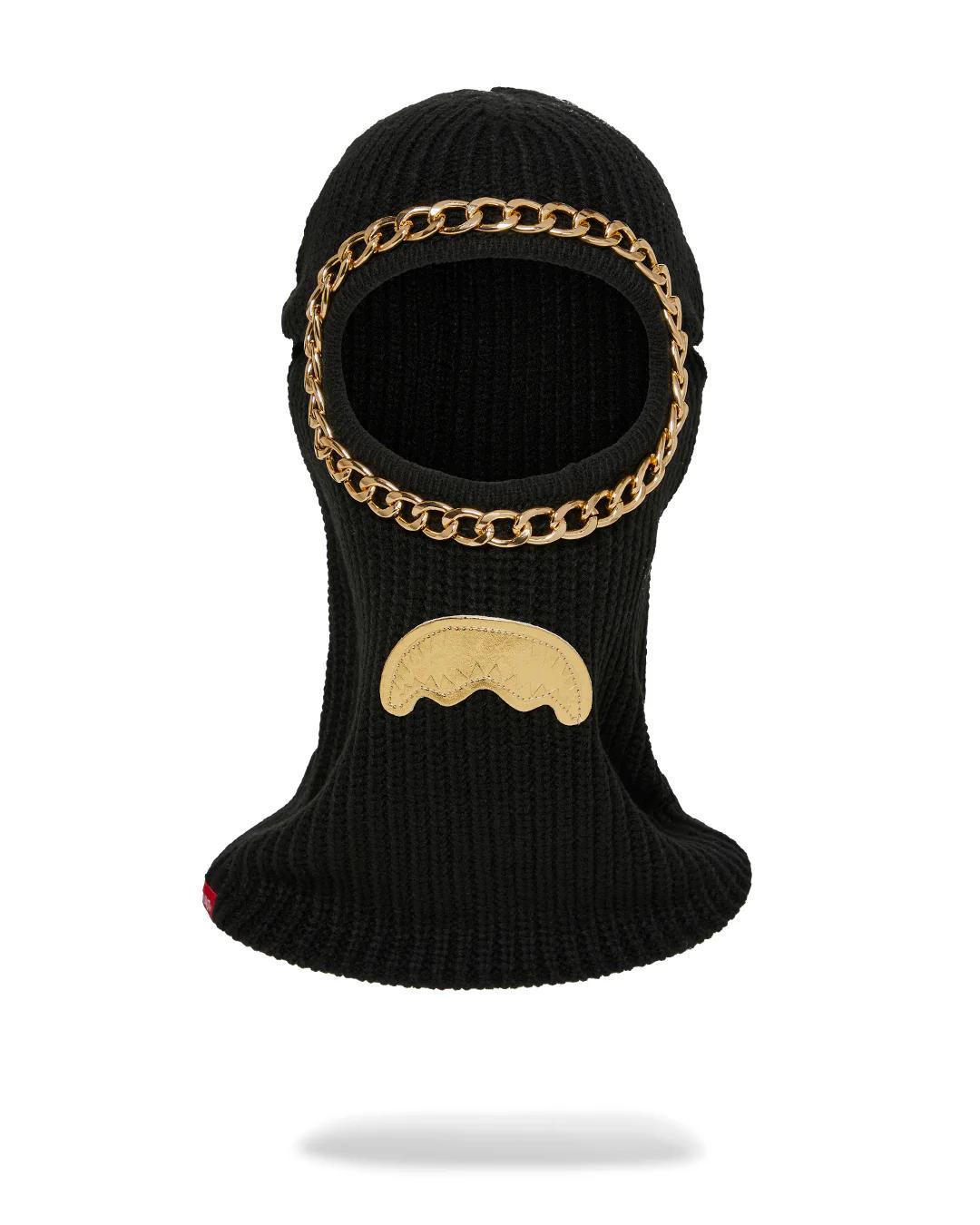 GOLDEN LIFE SKI MASK | Sprayground Featured