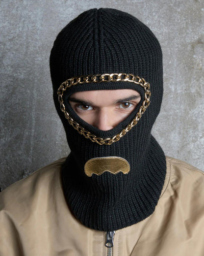 GOLDEN LIFE SKI MASK | Sprayground Featured