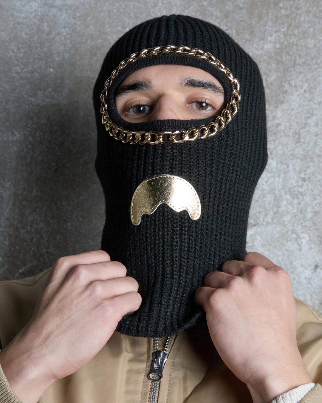 GOLDEN LIFE SKI MASK | Sprayground Featured