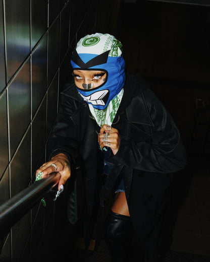 MONEY BOY SKI MASK (BLUE) | Sprayground Recommended