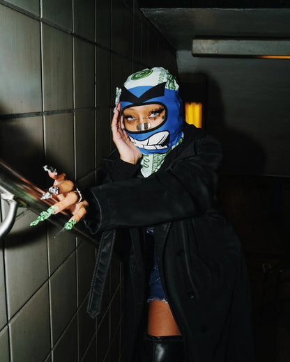 MONEY BOY SKI MASK (BLUE) | Sprayground Recommended