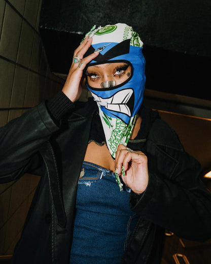 MONEY BOY SKI MASK (BLUE) | Sprayground Recommended