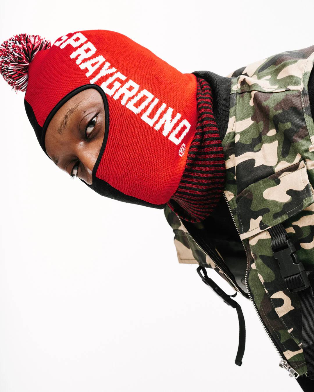 SPLIT POM SKI MASK | Sprayground Everyday