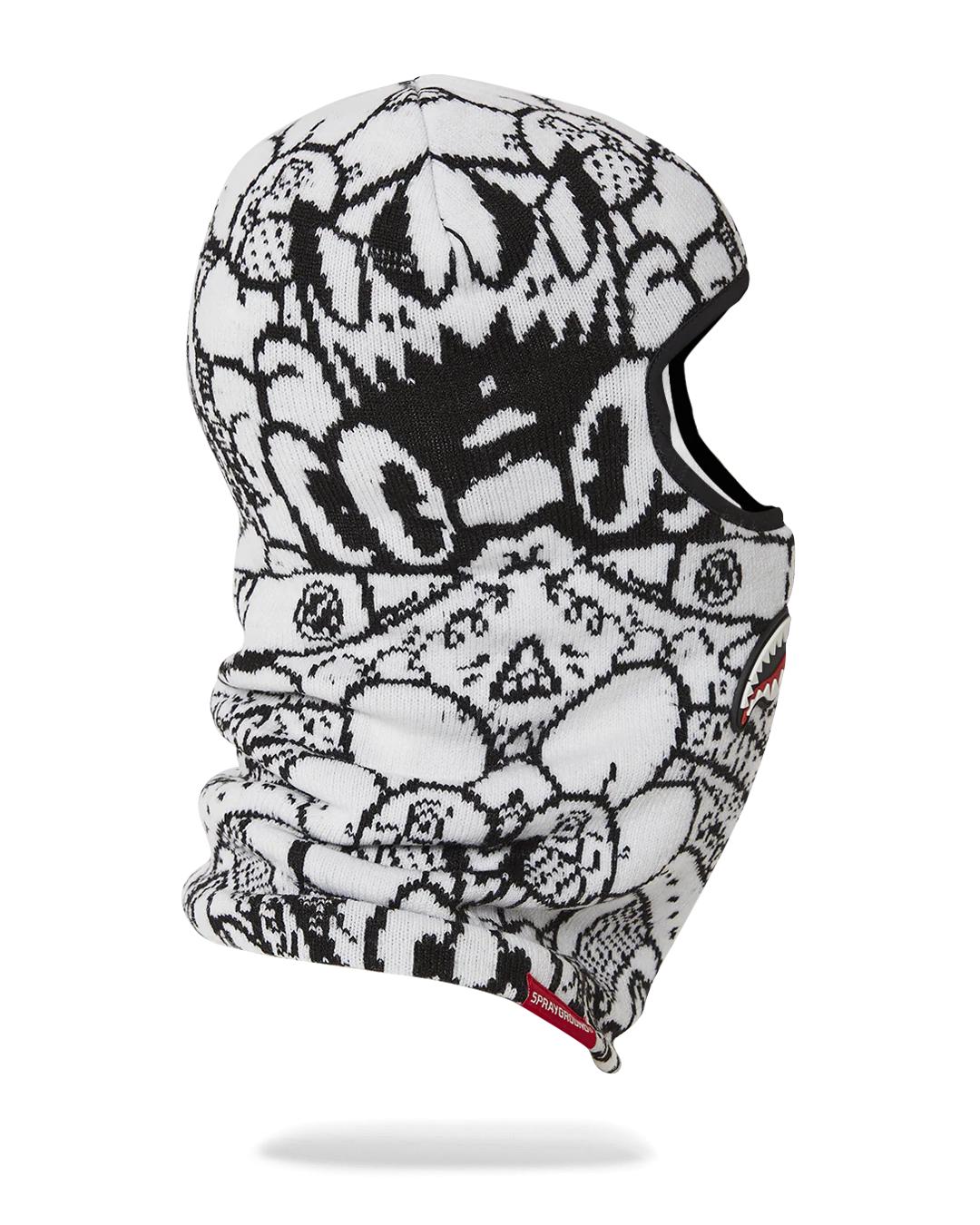 DOODLE SHARK SKI MASK | Sprayground Value