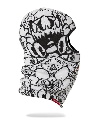 DOODLE SHARK SKI MASK | Sprayground Value