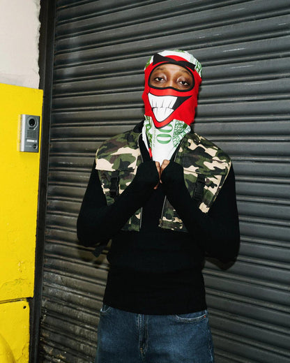 MONEY BOY SKI MASK (RED) | Sprayground Great Value