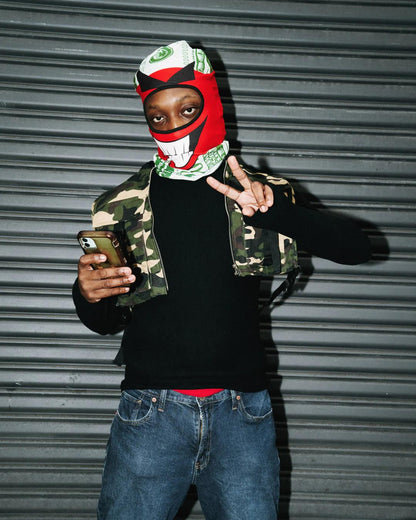 MONEY BOY SKI MASK (RED) | Sprayground Great Value