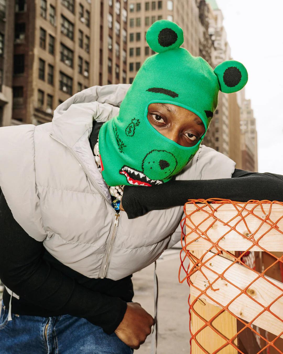 THE REAL MONEY BEAR SKI MASK | Sprayground Latest