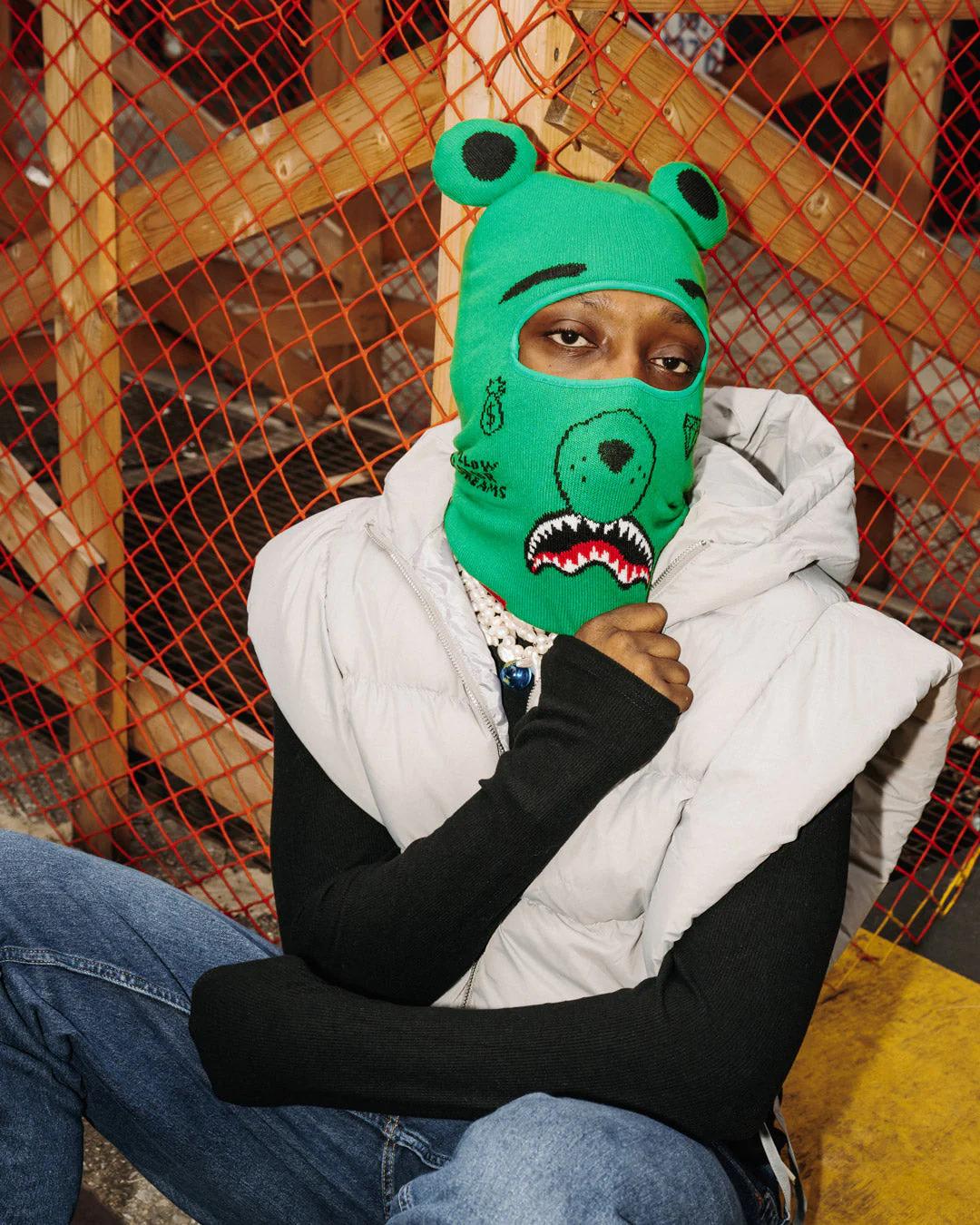 THE REAL MONEY BEAR SKI MASK | Sprayground Latest